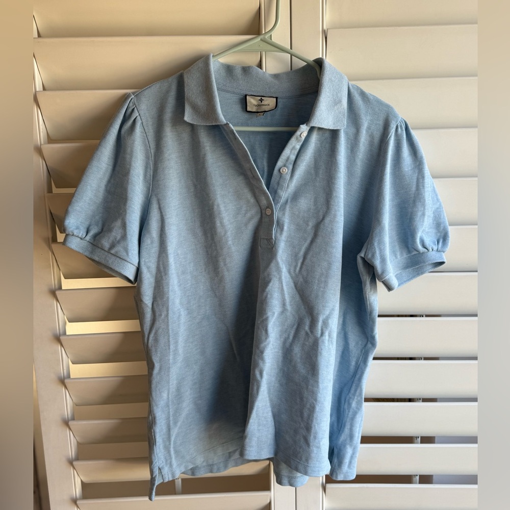 Tuckernuck Sky Blue Polo Shirt